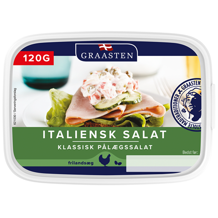 Graasten Italiensksalat 120 g