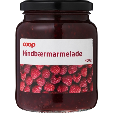 Hindbærmarmelade 400 g