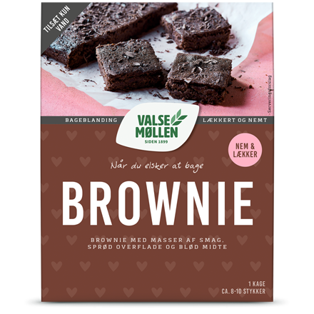 Valsemøllen Brownie 400 g