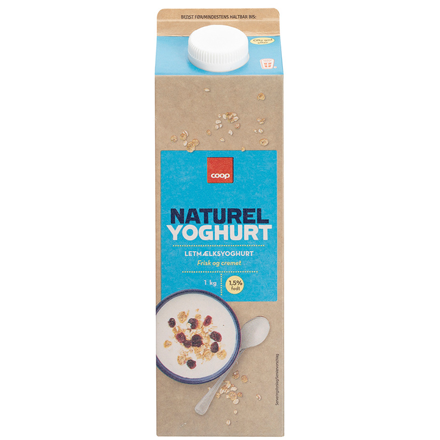 Coop Naturel Yoghurt 1,0l