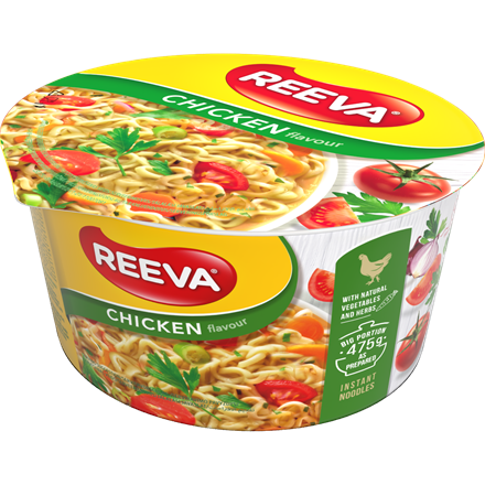 Reeva Big Bowl Instant Nudler Kylling 75 g