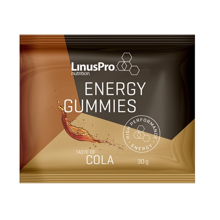 LinusPro Energy Gummies Cola 30 g