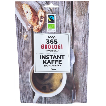 365 Økologi Instant Kaffe, Refil 200 g