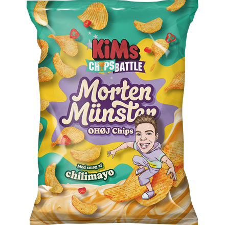 Kims Morten Münster Ohøj Chips 140 g