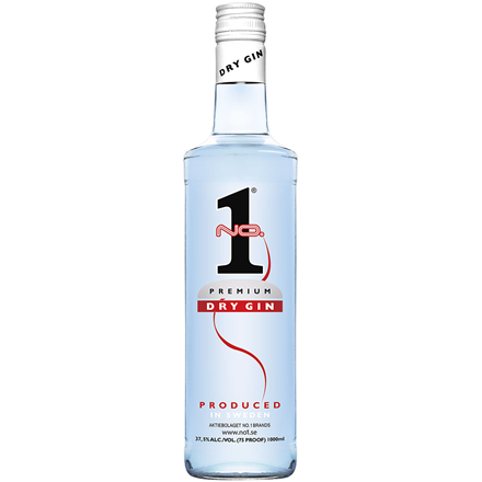 No. 1 Premium Dry Gin 37,5% 1 l