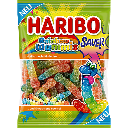 Haribo Rainbow Wummis Sauer 160 g