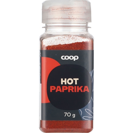 Coop Paprika Hot 70 g