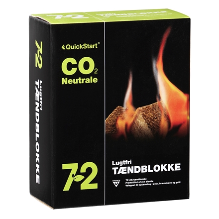 Co2 Neutral Tændblokke 72er