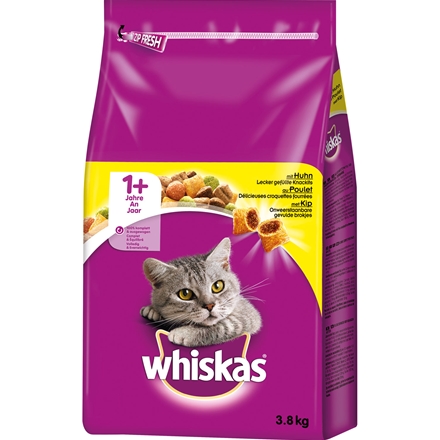 Whiskas Adult med kylling 3,8 kg