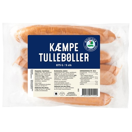 Langelænder Kæmpe Tullebøller 875 g