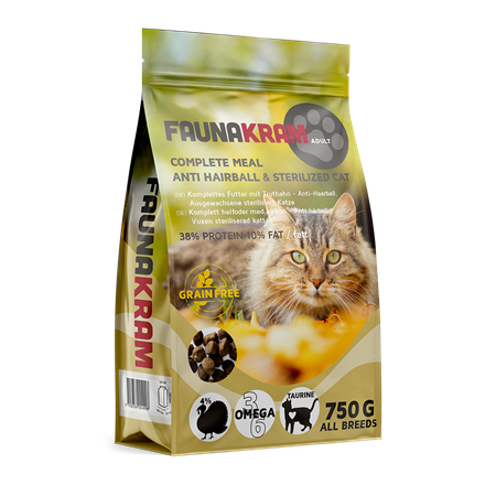 Faunakram Cat Anti Hairball 750 g