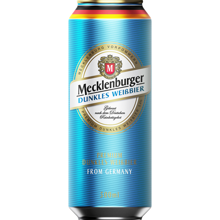 Mecklenburger dunkles Weissbier 5,4%  24x0,5 l