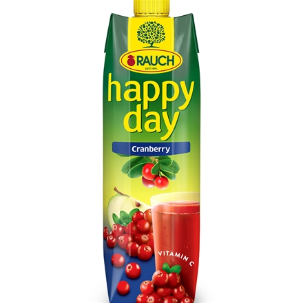 Rauch Happy Day Cranberry 1 l