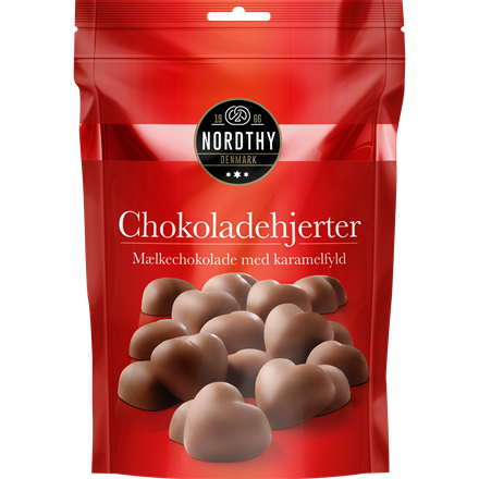 Nordthy Chokoladehjerter 125 g