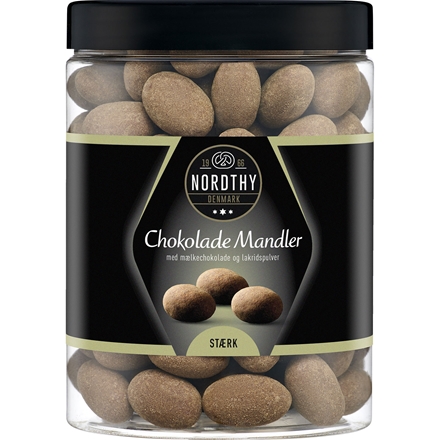 Nordthy Mandler med Mælkechokolade Stærk 550g