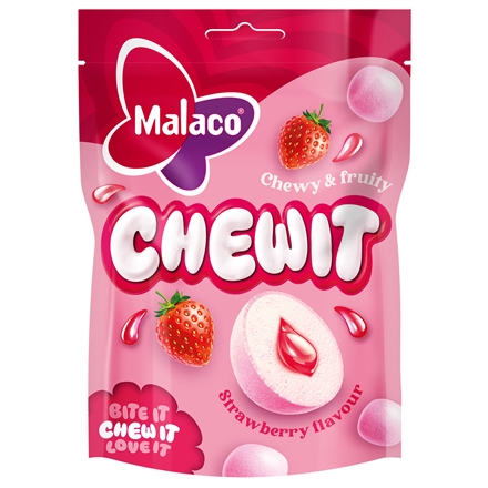 Malaco Chewit Strawberry 115 g