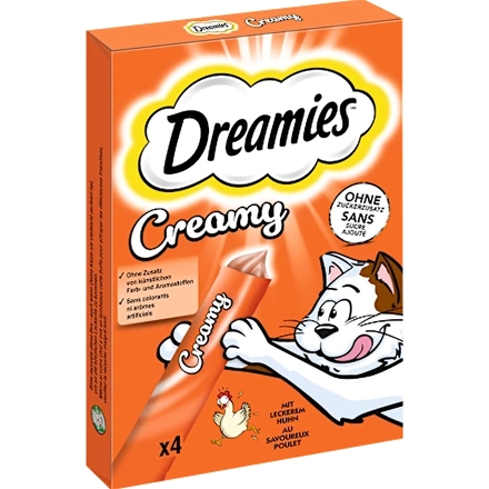 Dreamies Creamy Høns 40 g