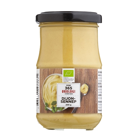 365 Økologi Dijon Sennep 200 g