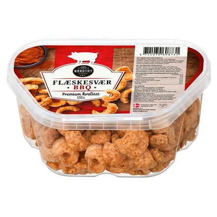 Nordthy Flæskesvær BBQ Premium 120 g