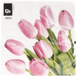 Servietter Tulipaner