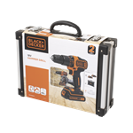 Black & Decker BDCHD18BAFC-DADK 2 X 18V 1,5 Ah