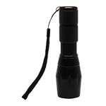 Lommelygte i Alu m Zoom 5 Funkt.