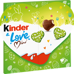 Ferrero Kinder & Love Mini Hjerter 107 g