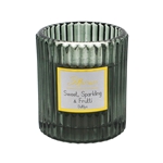 Duftlys i Riflet Glas