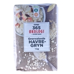 365 Økologi Havregryn, Grove 1 kg