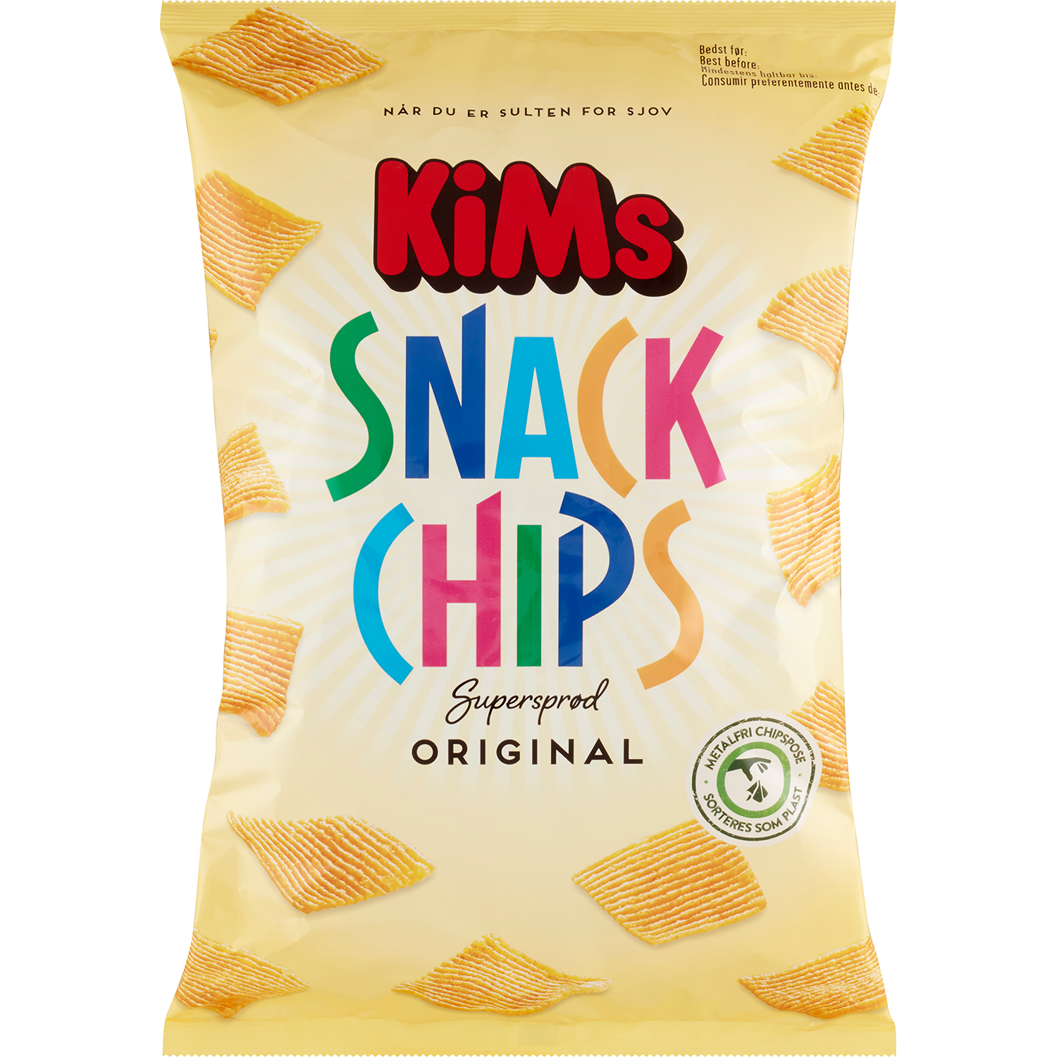 ost jazz spænding Kims Snack Chips Krydderi 160 g