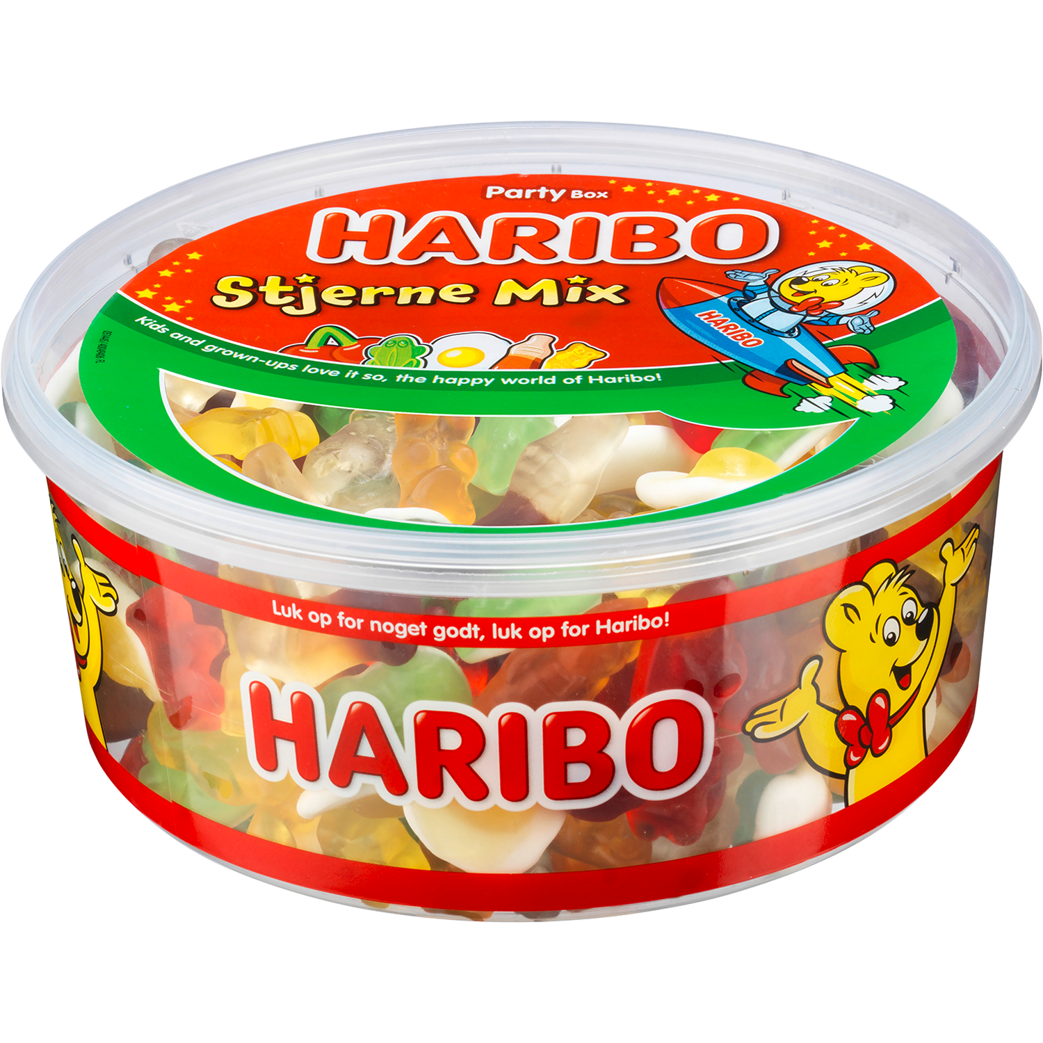 hack blod Prøve Haribo Stjerne Mix 1 kg