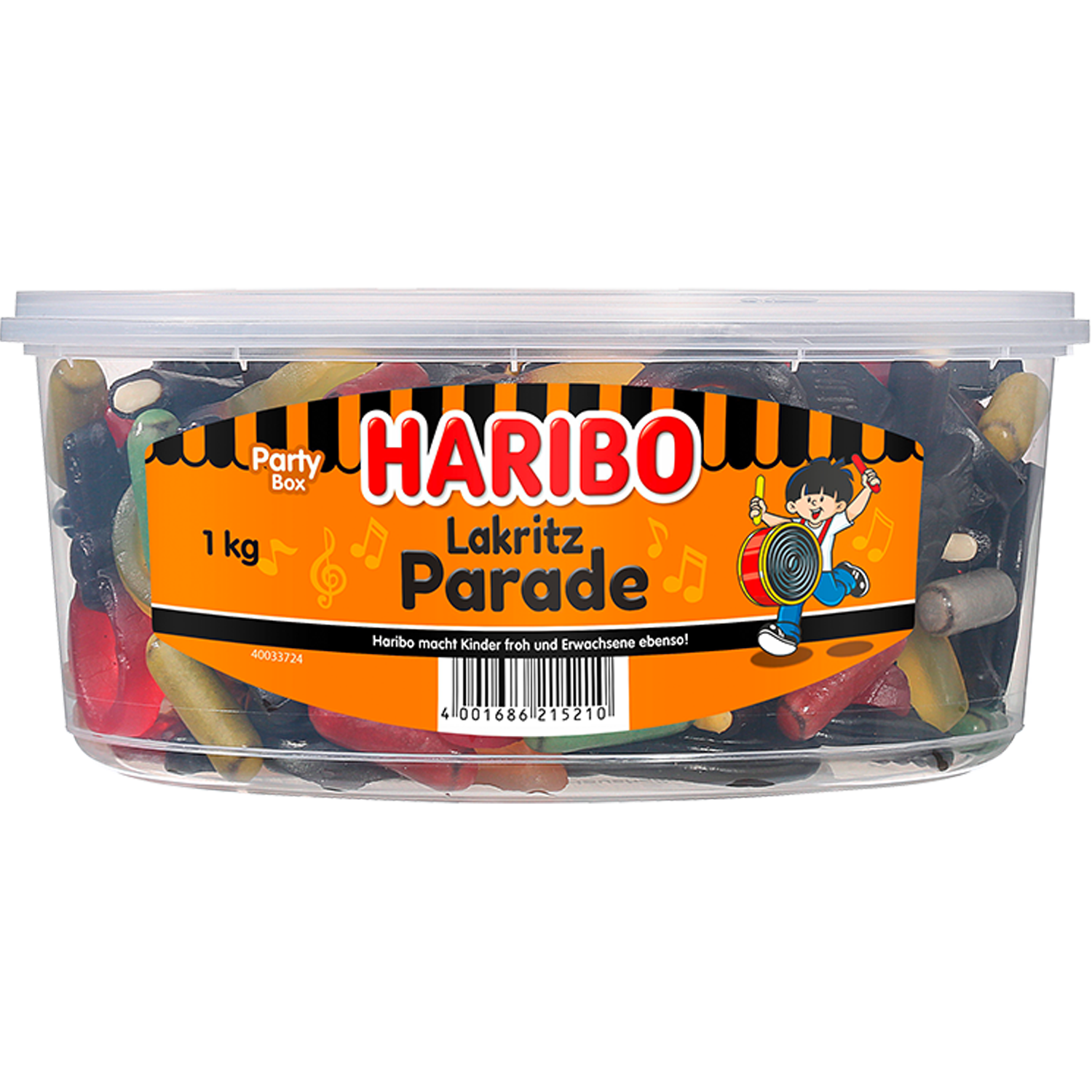 Haribo Lakritz Parade 1 kg