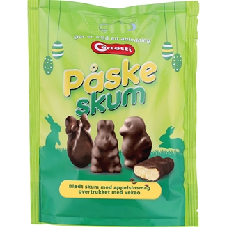 Carletti Påskeskum Appelsin/Mrkt Overtræk