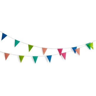 Guirlande med Vimpler 5 m