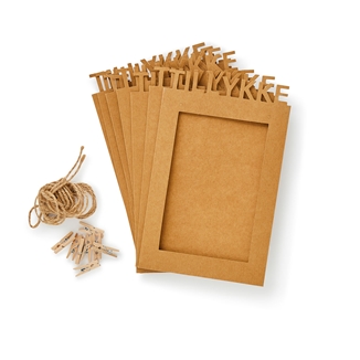 Guirlande Tillykke Fotorammer 2 m