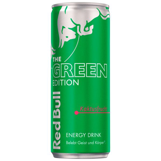 Red Bull Energy Green Kaktusfrucht + pant
