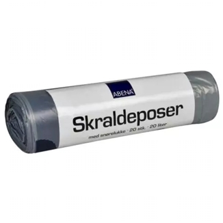 Affaldspose med snreluk