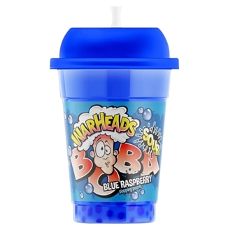 Warheads Boba Sour Blue Raspberry
