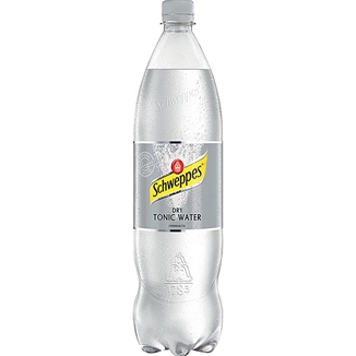 Schweppes Dry Tonic Water + pant