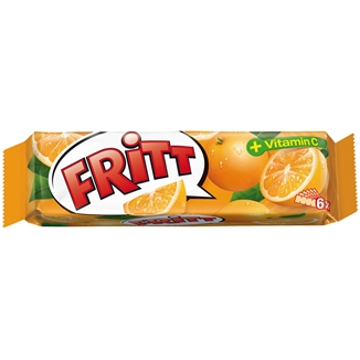 Fritt Orange Tyggekarameller