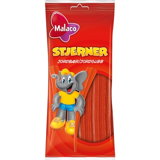 Malaco Stjerner Jordbær