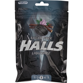 Halls Liquorice
