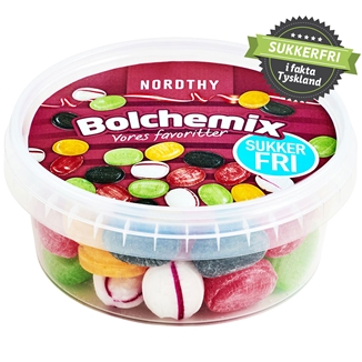 Nordthy Sukkerfrie Blandede Bolcher
