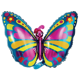 Folieballon Sommerfugl