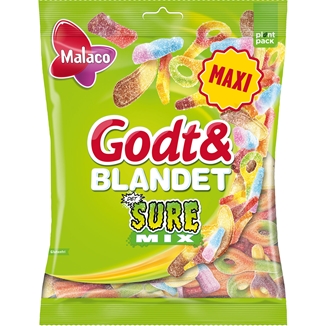 Malaco Godt & Blandet Det Sure Mix