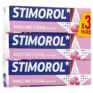 Stimorol Bubble Mint 3-pak