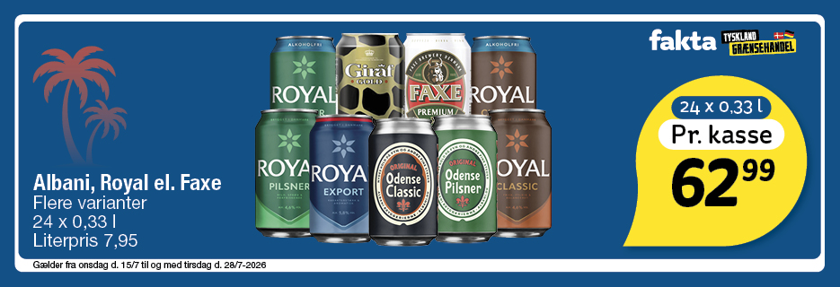 Albani, Royal el. Faxe