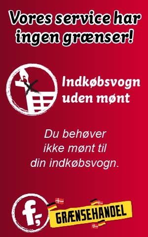 Indkøbsvogn uden mønt